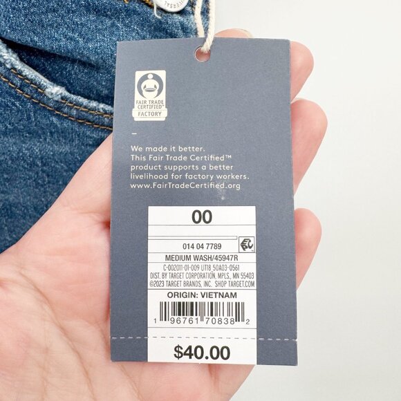 NEW Universal Thread Skinny Denim Overalls - Picture 5 of 14